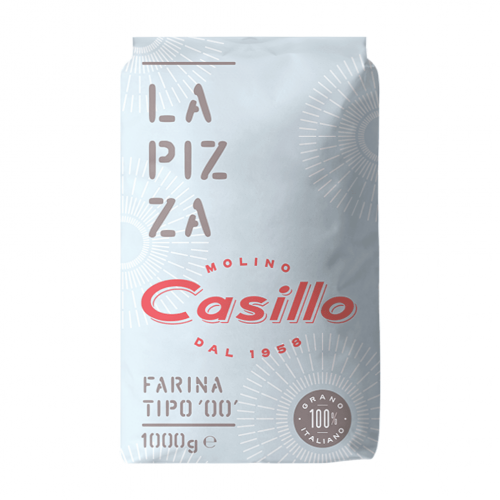 Casillo La Pizza Tipo '00' liszt, 1kg, alacsony  glutén tartalmú (soft) - W 260