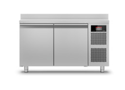 Coldline TS13/1FH-760 késleltetett kelesztő pult EN 60 x 40 pult 2 ajtóval -6° +40°C, 760 mm magas, hátsó felhajtással