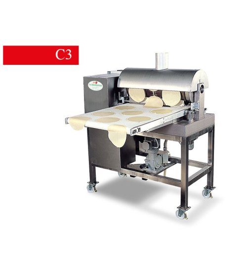 La Monferrina C3 kerek folyamatos, automata palacsinta sütő Ø200 mm