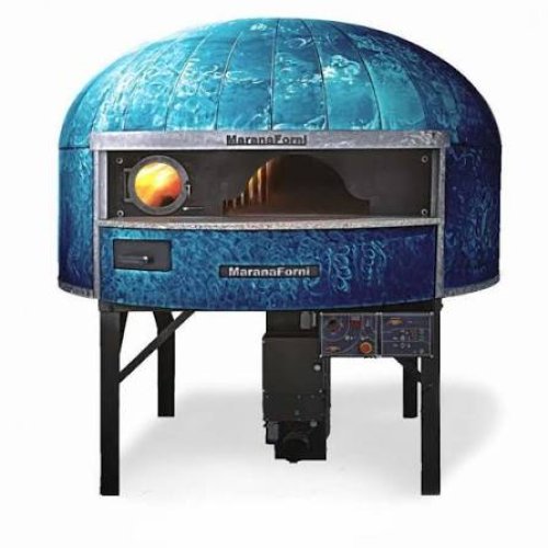 Marana Forni TTT95 Rotoforno SU&GIU® Frgózsámolyos Fa és gáz üzemű Pizzakemence AVPN minősítéssel