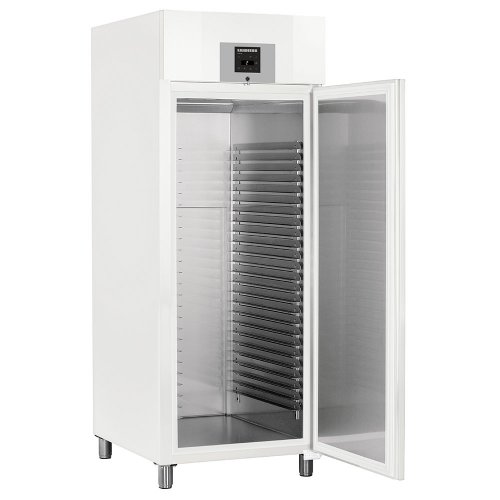 856 literes cukrászati hűtő, ventilációs hűtéssel, teli ajtóval, fehér