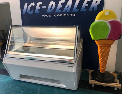 Italproget 18 tégelyes fagylaltpult