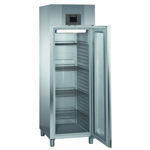 LIEBHERR 597 literes hűtő, ventilációs hűtéssel, üveg ajtóval