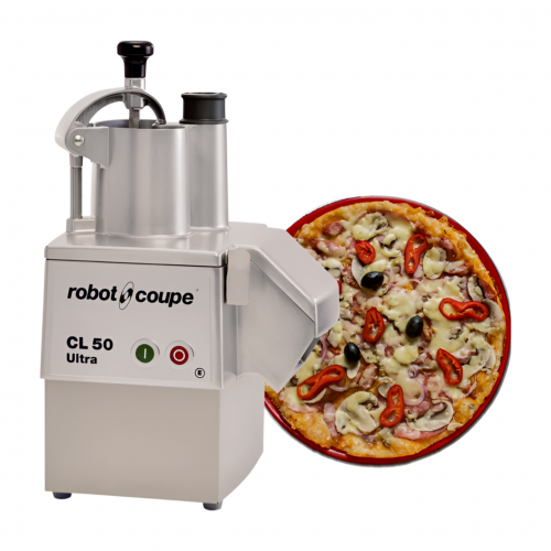 Robot Coupe CL50 Ultra Pizza + 3 tárcsa Asztali zöldségszeletelő