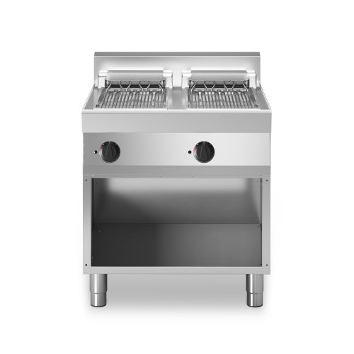 Modular Fun 700-as álló, elektromos grillsütő, alsó tárolóval, 700 mm